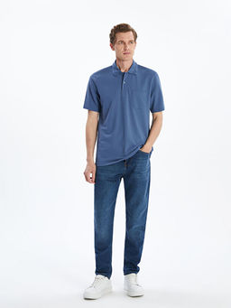 Polo Yaka K?sa Kollu Pike Erkek Ti??rt