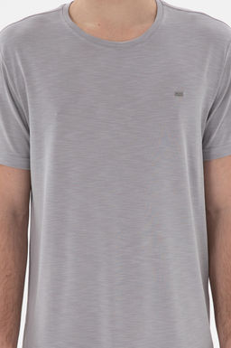 Erkek Regular Fit Bisiklet Yaka Modal Koyu Gri Basic Ti__rt Sepette S_rpriz _ndirim - U.s. polo assn фото 6