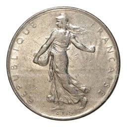1 франк 1972 года