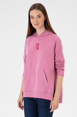 Kad_n Pembe Sweatshirt Sepette S_rpriz _ndirim