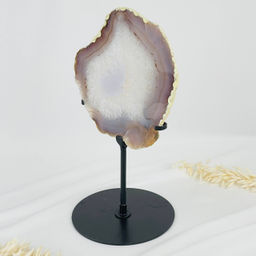 Срез Агата на подставке - Радуга самоцветов фото 3