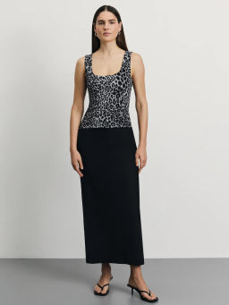 Базовый топ с широкими бретелями / Zarina  фото 2