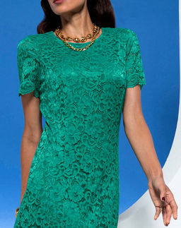 Платье, цвета изумруда - Heine фото 5