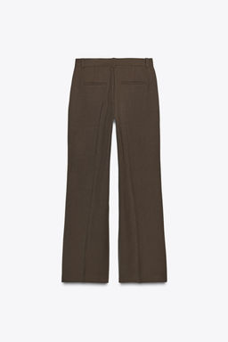 HIGH-WAIST STRAIGHT-LEG TROUSERS - Zara фото 2