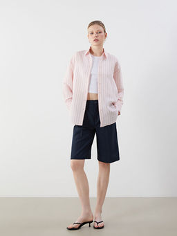 ?izgili Oversize Kad?n G?mlek