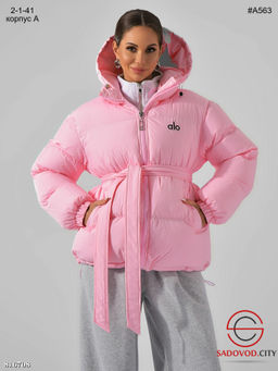 Зимняя дутая женская куртка с капюшоном - Bruno фото 4