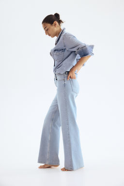 Wide High Jeans - H&m фото 28