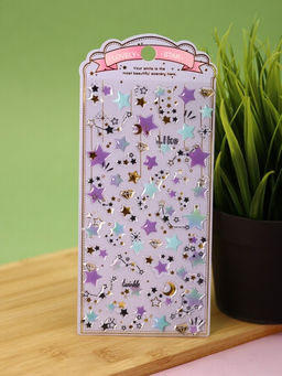 Наклейки объемные "Starry sky" (20,5*9 см)