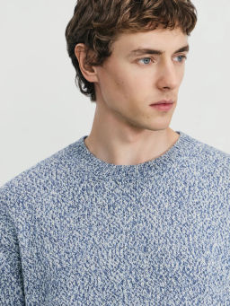 Джемпер relax fit с добавлением шерсти / Zarina