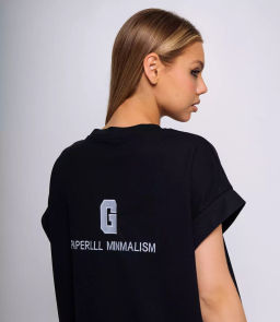 Платье #КТ2024-18, чёрный