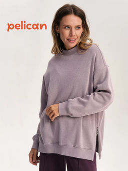 PELICAN, толстовка женская, Серый