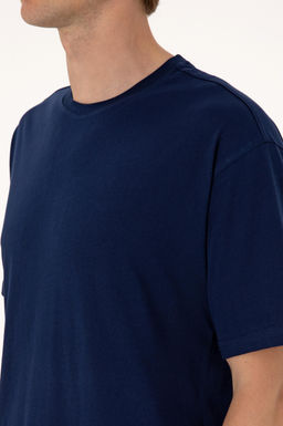Erkek Comfort Fit Bisiklet Yaka Lacivert Ti__rt - U.s. polo assn фото 7