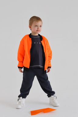 Брюки базовые for kids COLOUR MIX, графит - Inzibe фото 3