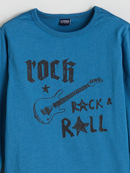 Bisiklet Yaka Erkek ?ocuk Pijama Tak?m?