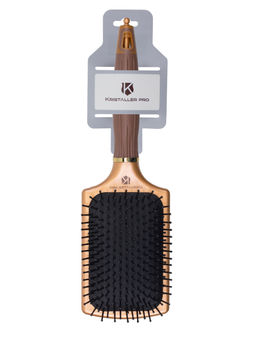 Kristaller Расческа для волос массажная C18-X1, нейлоновые штифты, коричневый