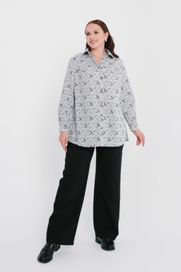 100% хлопок рубашка блузка - Prima linea фото 12