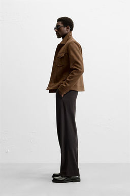 FAUX SUEDE JACKET - Zara фото 21