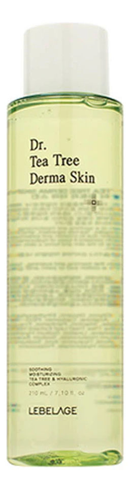 Dr.Tea Tree Derma Skin - Увлажняющий тонер с экстрактом чайного дерева, 210 мл