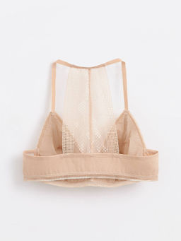 CONTE Бюстье с треугольными чашками из хлопка с итальянским кружевом DEMURE LBE 1276 skin - Conte elegant фото 6