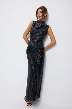 Юбка LYUSHe 4257 черный  фото 2