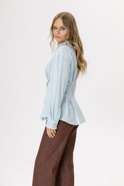 Рубашка Pirs 6556 голубой