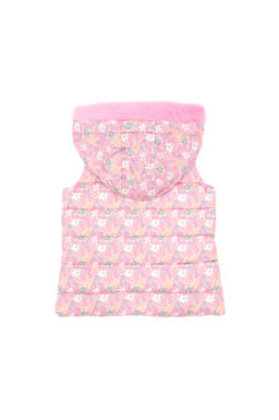 K_z _ocuk Pembe Kap__onlu _i_me Yelek Sepette S_rpriz _ndirim - U.s. polo assn фото 2