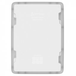 Лоток для заморозки "Айс-1" 27,5х37,5х6см, набор 2 штуки, полипропилен, белый (Россия)