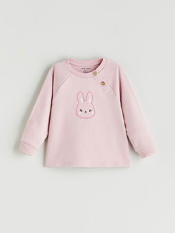 Bask?l? K?z Bebek Pijama Tak?m?