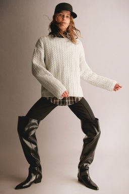 Jersey en punto trenzado - H&m фото 4