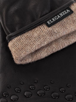 Перчатки женские ш+каш. IS00580 black - Eleganzza фото 4