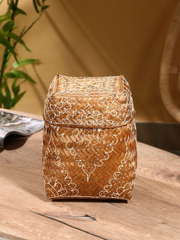 Корзинка плетёная «Марокко», 17×17×25 см