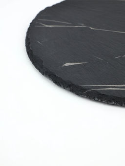 Доска для подачи из сланца Дорого внимание«Марбл S», d=20 см