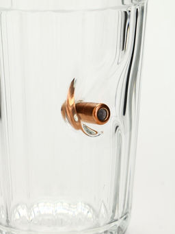 Стакан граненый с пулей Непробиваемый, 250 мл