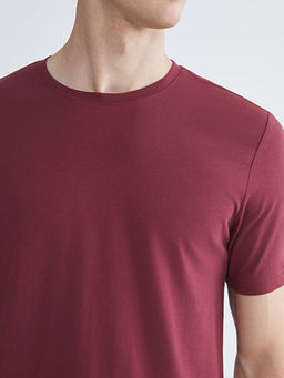 Bisiklet Yaka Penye Erkek Ti??rt