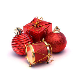 Набор новогодних украшений "Вулкан" в коробке