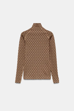 JACQUARD THERMAL T-SHIRT THERMOLITE® CORE SKI COLLECTION - Zara фото 6