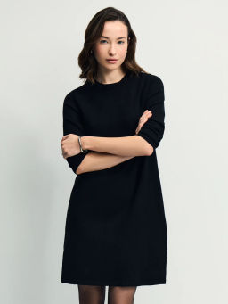 Вязаное платье мини / Zarina  фото 2