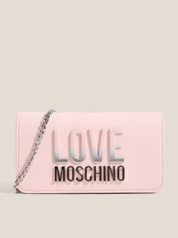 Клатч LOVE MOSCHINO PRISM SLG Артикул 4463841, светло-розовый