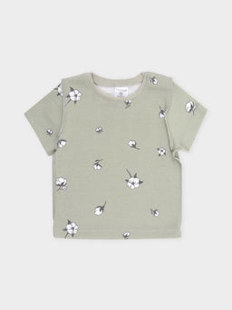 Crockid _ К 301156/шалфей,мягкий хлопок фуфайка (футболка) яс