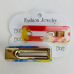 Заколки Buro ТИК ТАК набор 2 шт 7 см  фото 2