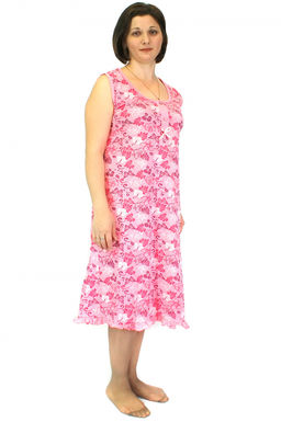 Арт. 6802 Ночная сорочка б/р однотон. Цвет:ассорти - Калинка фото 2