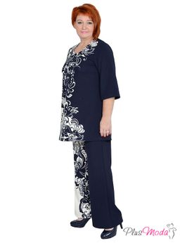 Туника Модель №1185 размеры 44-84 - Plusmoda фото 9