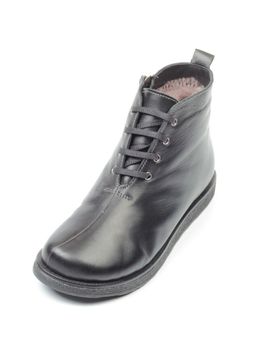 04-930-01 BLACK Ботинки зимние женские (натуральная кожа, натуральный мех) - Фабричный китай фото 6