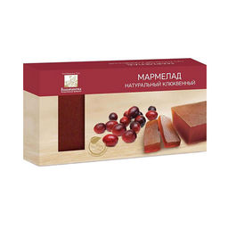 Мармелад пластовой клюквенный