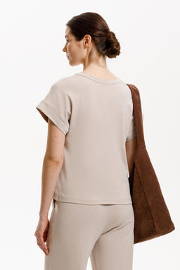 ЕВТ 3305/бежевый фуфайка жен