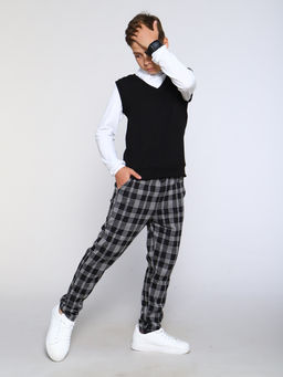 Брюки Высота черный - Ладошки фото 32