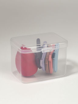 Спонжи для макияжа, в футляре, 6 шт., МИКС