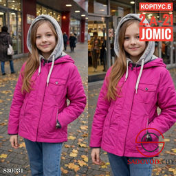 Подростковая куртка для девочки