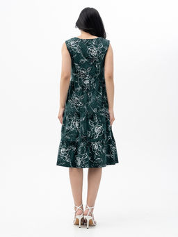 Сарафан( платье) с ярусной юбкой хлопок 100% - Binita фото 7