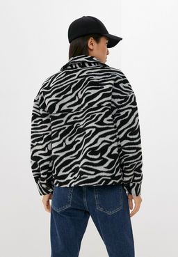 Куртка с анималистичным принтом - Incity фото 7